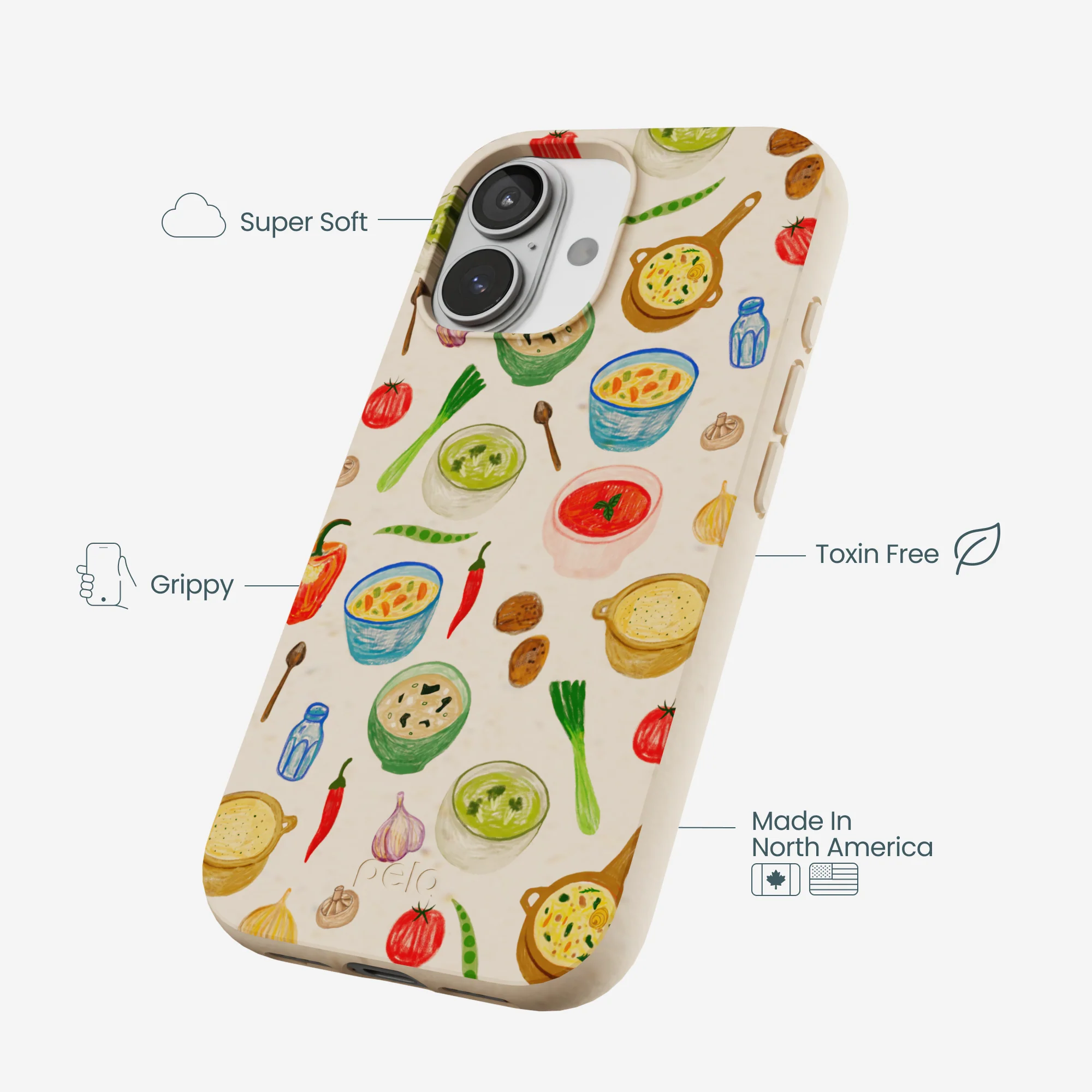 Seashell Cozy Bowls iPhone 17 Case - Image 4