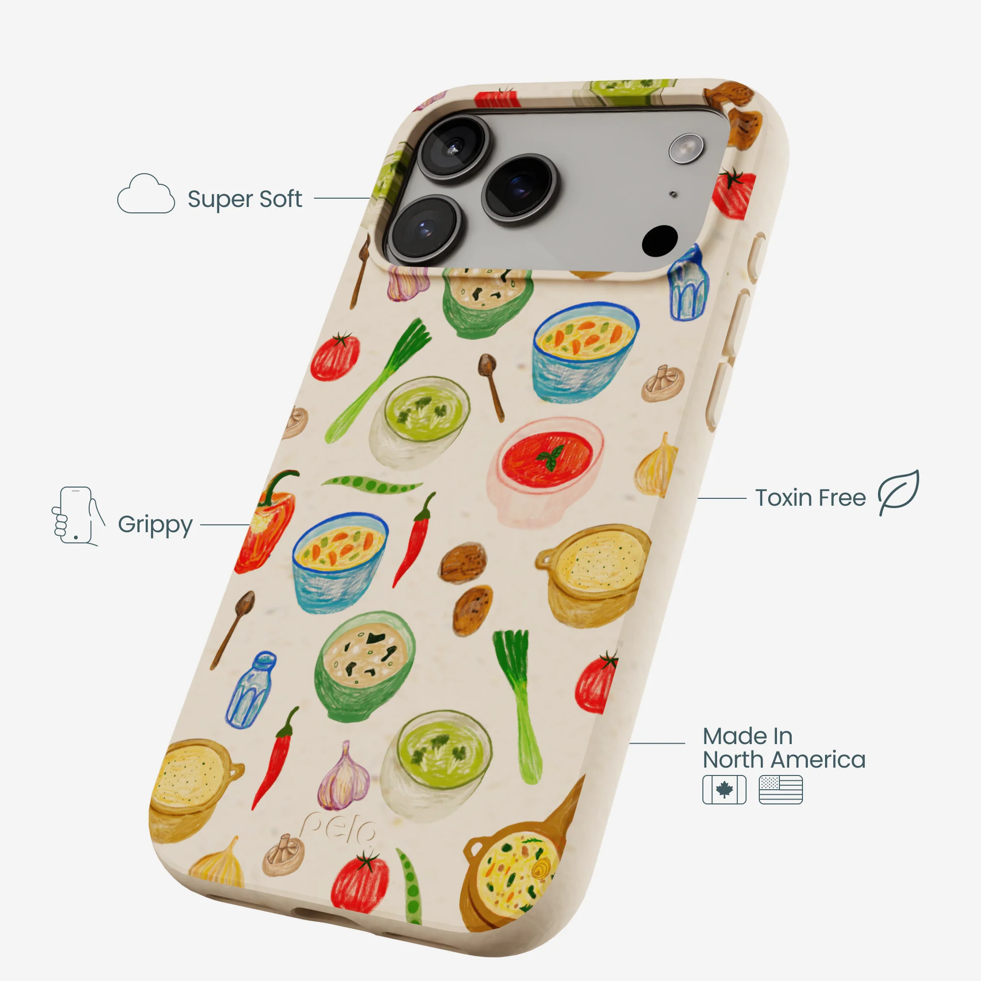 Seashell Cozy Bowls iPhone 17 Pro Max Case - Image 4