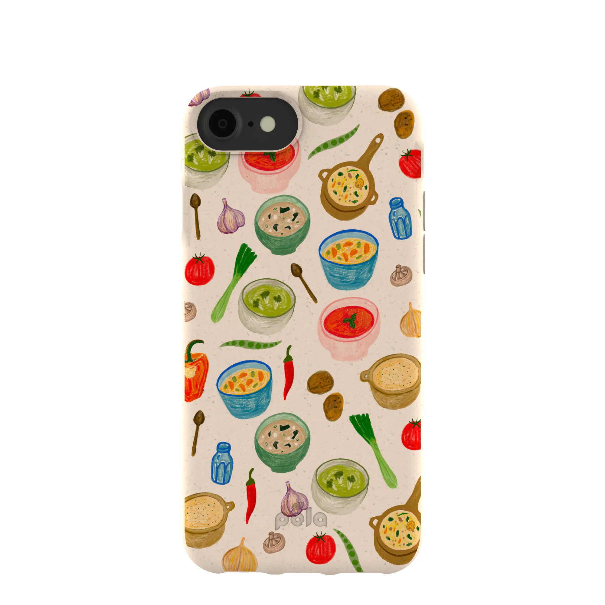 Seashell Cozy Bowls iPhone 6/6s/7/8/SE Case