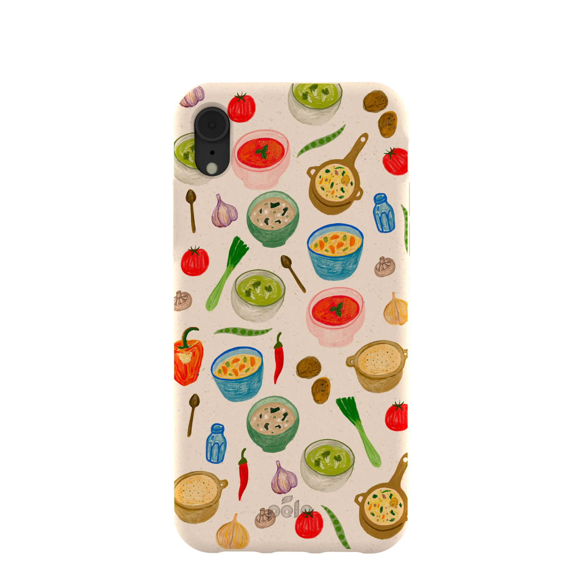 Seashell Cozy Bowls iPhone XR Case
