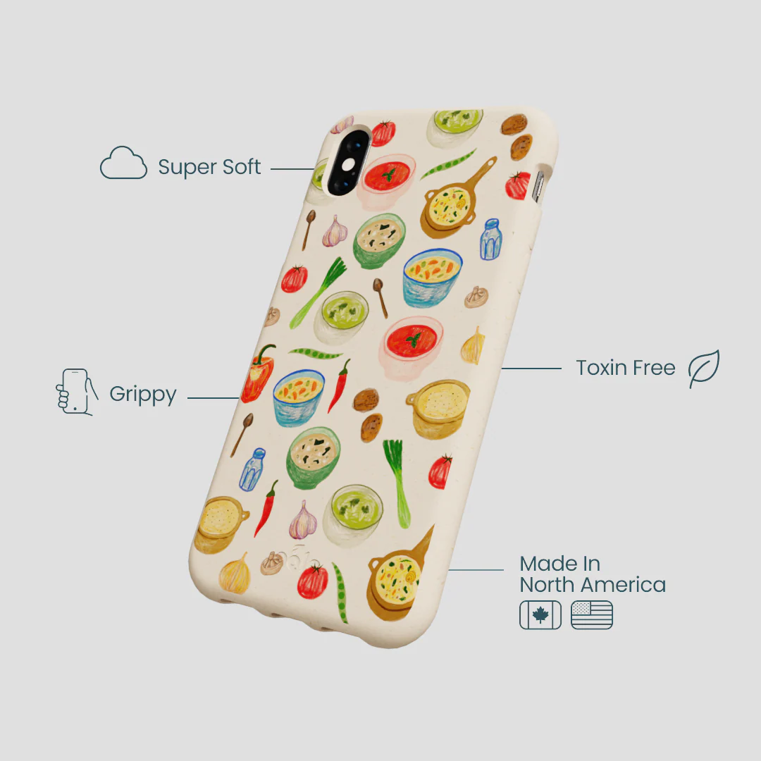 Seashell Cozy Bowls iPhone XR Case - Image 4