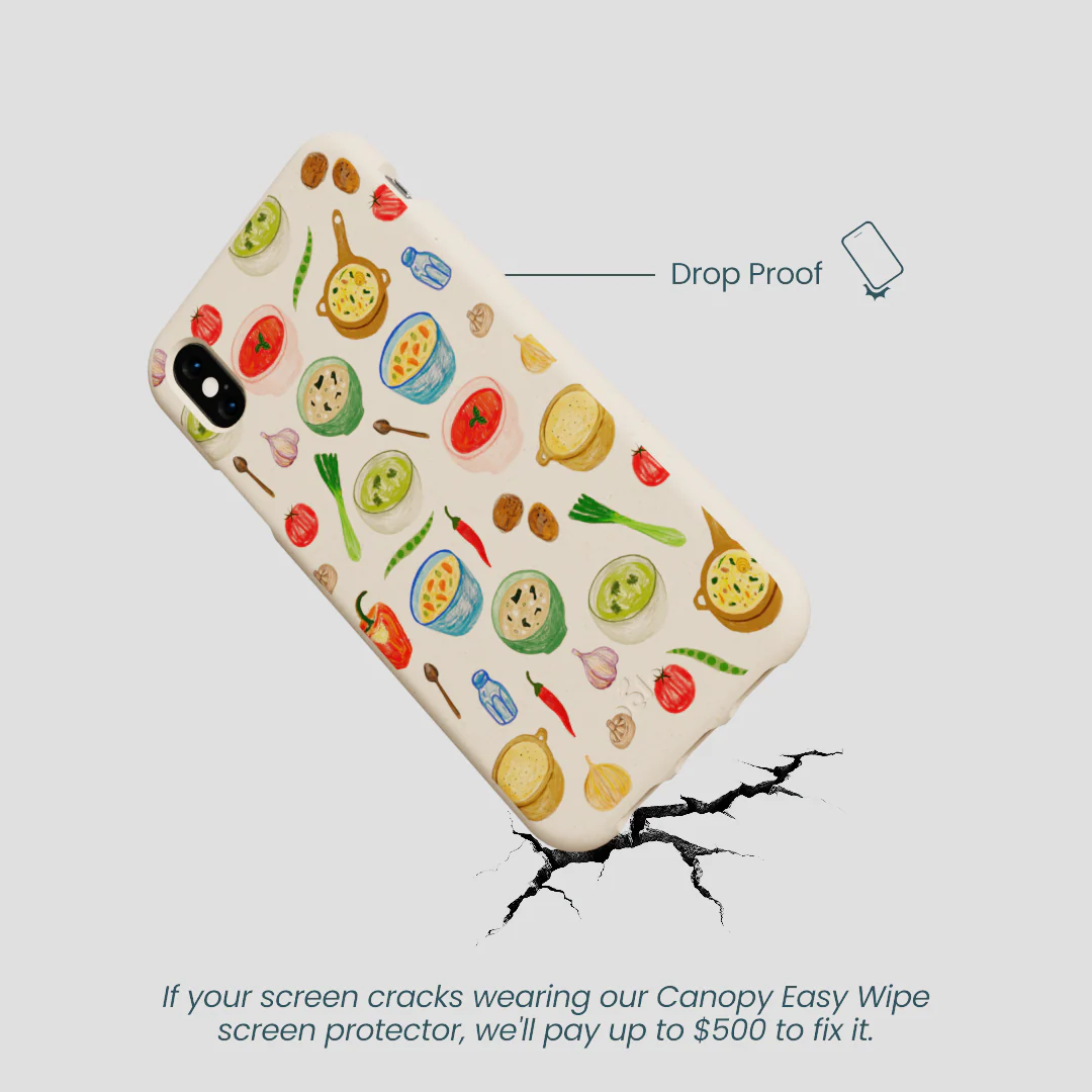 Seashell Cozy Bowls iPhone XR Case - Image 5