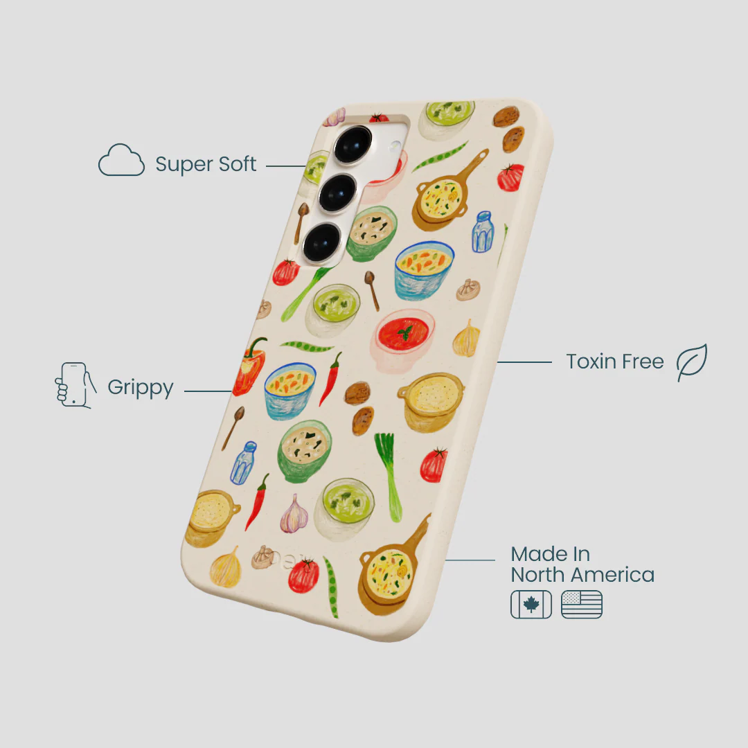 Seashell Cozy Bowls Samsung Galaxy S23 Case - Image 4