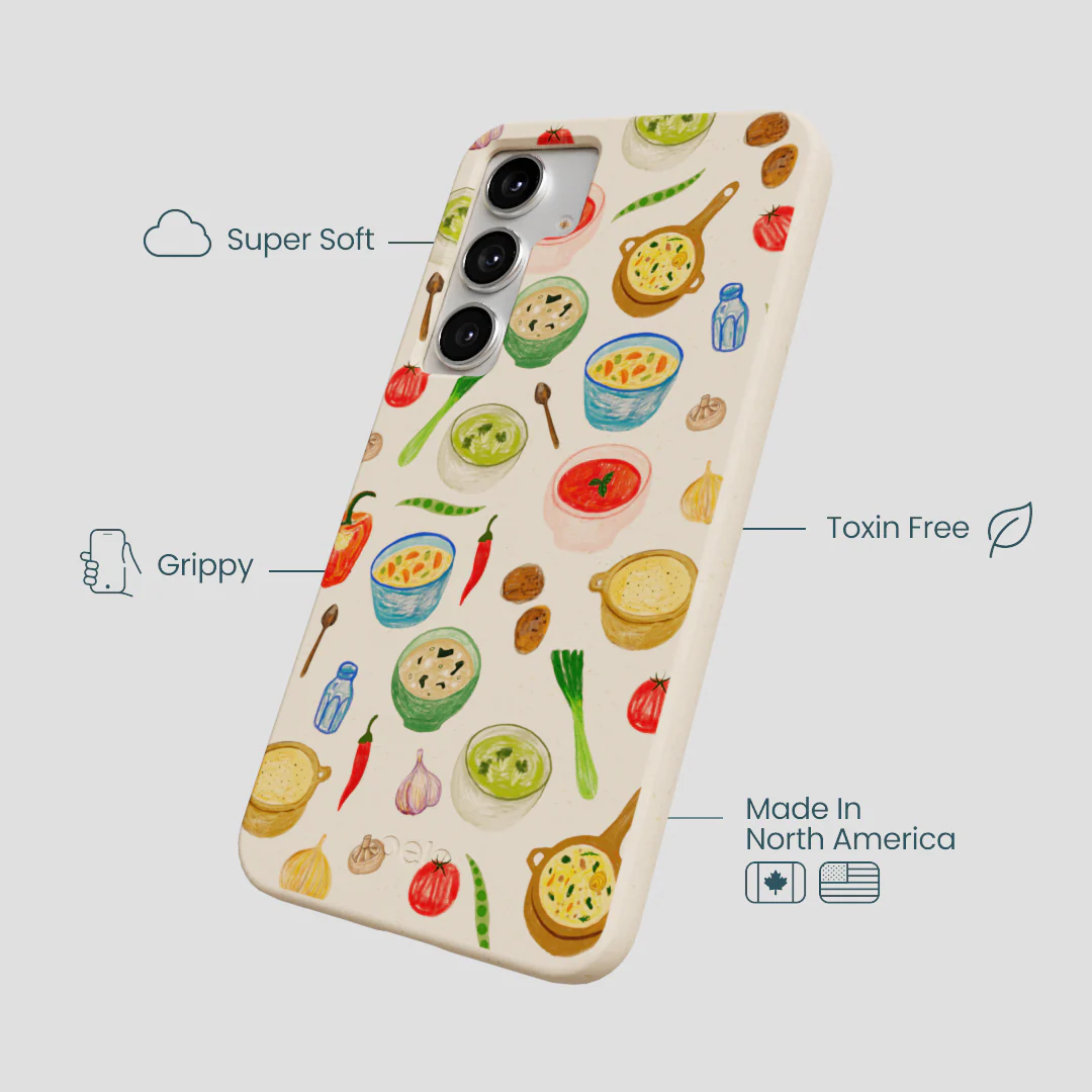 Seashell Cozy Bowls Samsung Galaxy S25+(Plus) Case - Image 4