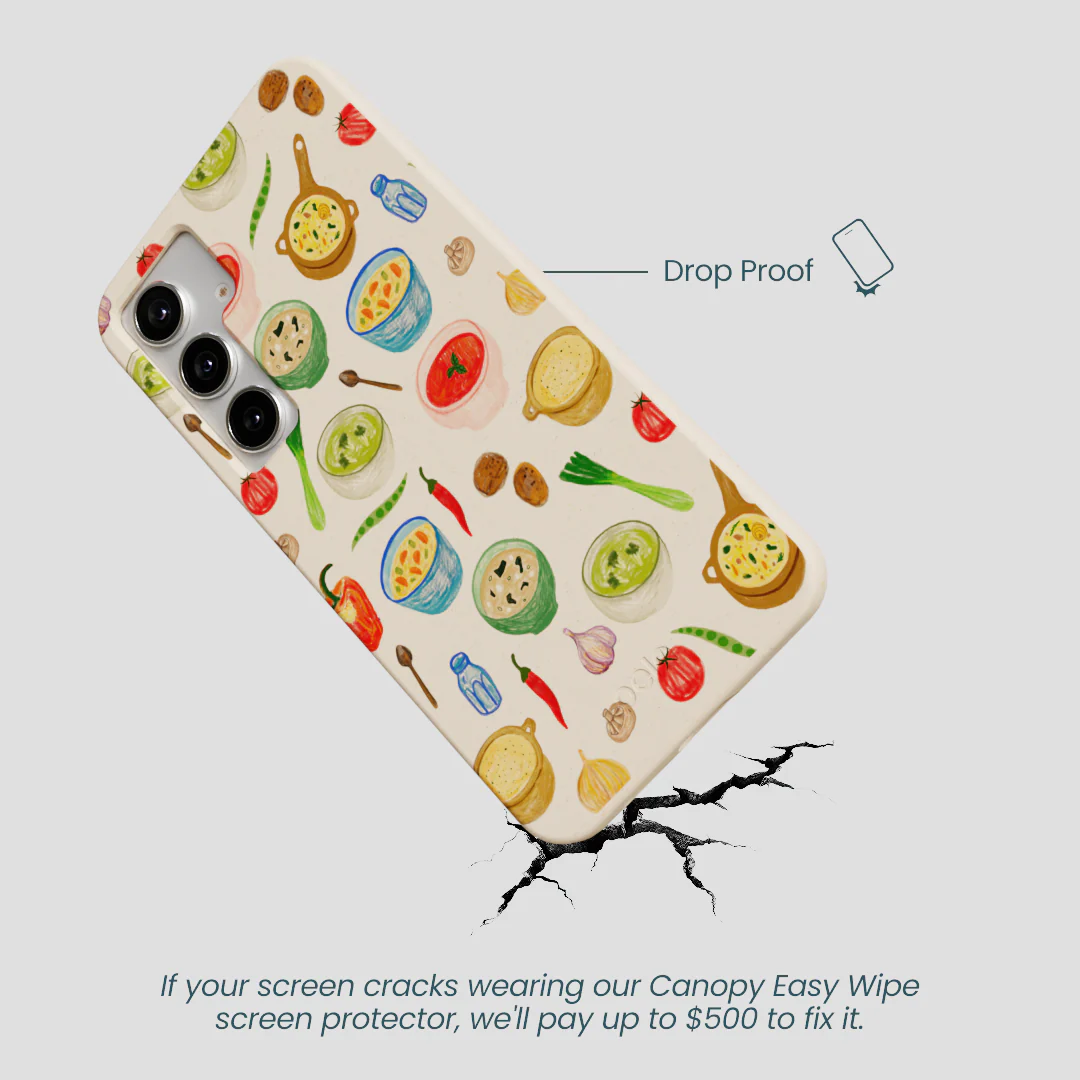 Seashell Cozy Bowls Samsung Galaxy S25+(Plus) Case - Image 5