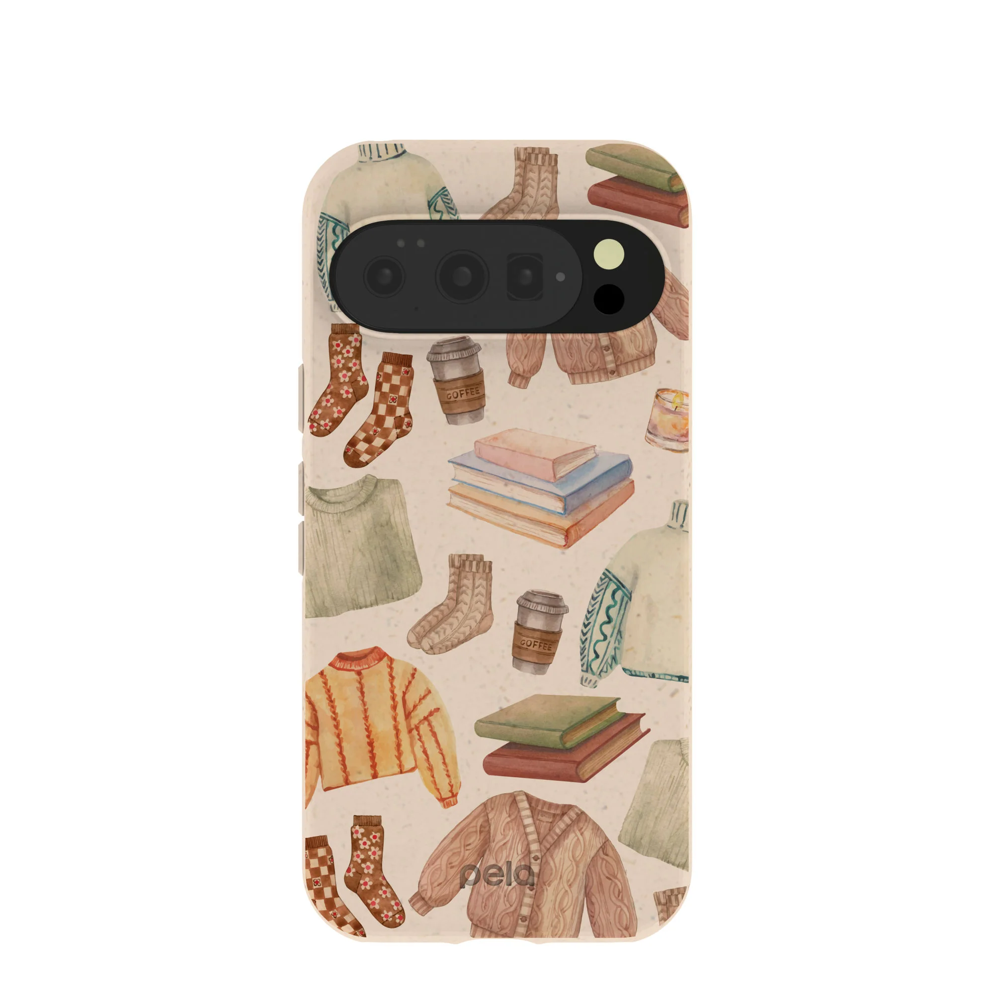 Seashell Cozy Mornings Google Pixel 10/10 Pro Case