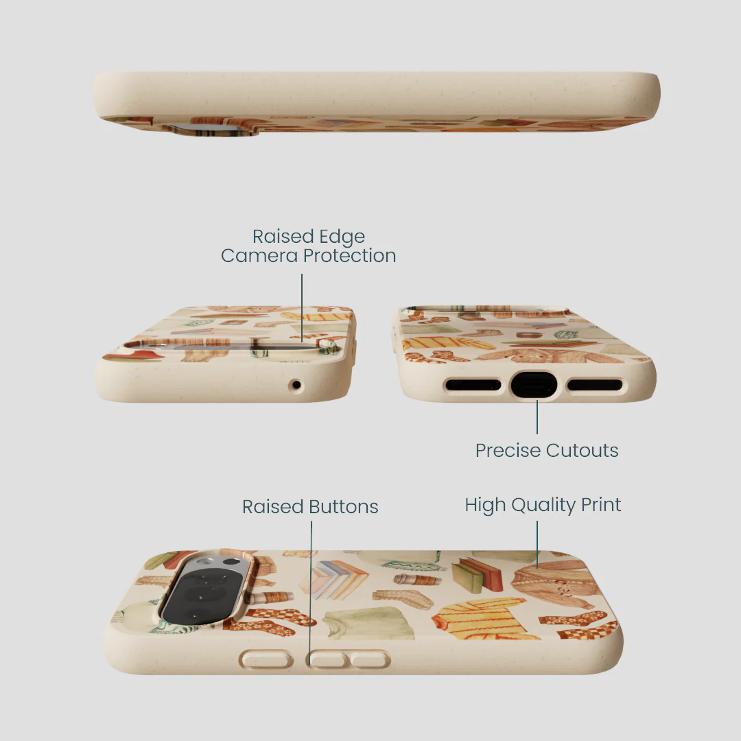 Seashell Cozy Mornings Google Pixel 10/10 Pro Case - Image 3
