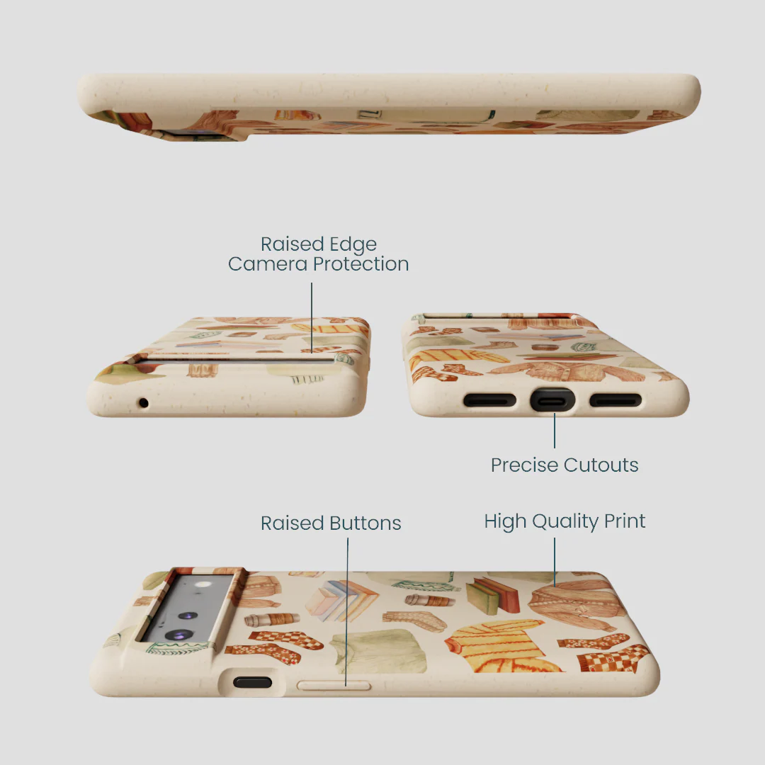 Seashell Cozy Mornings Google Pixel 6 Case - Image 3
