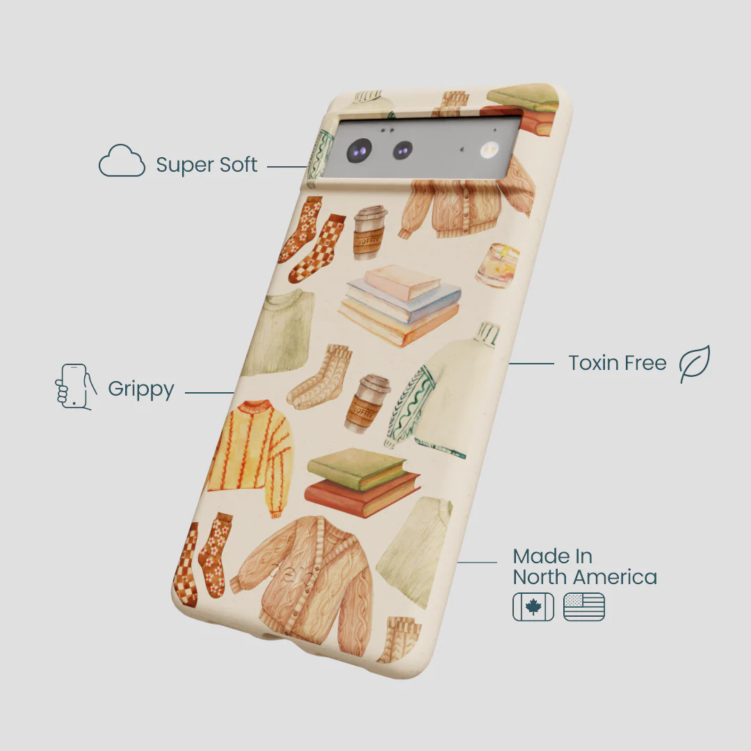 Seashell Cozy Mornings Google Pixel 6 Case - Image 4