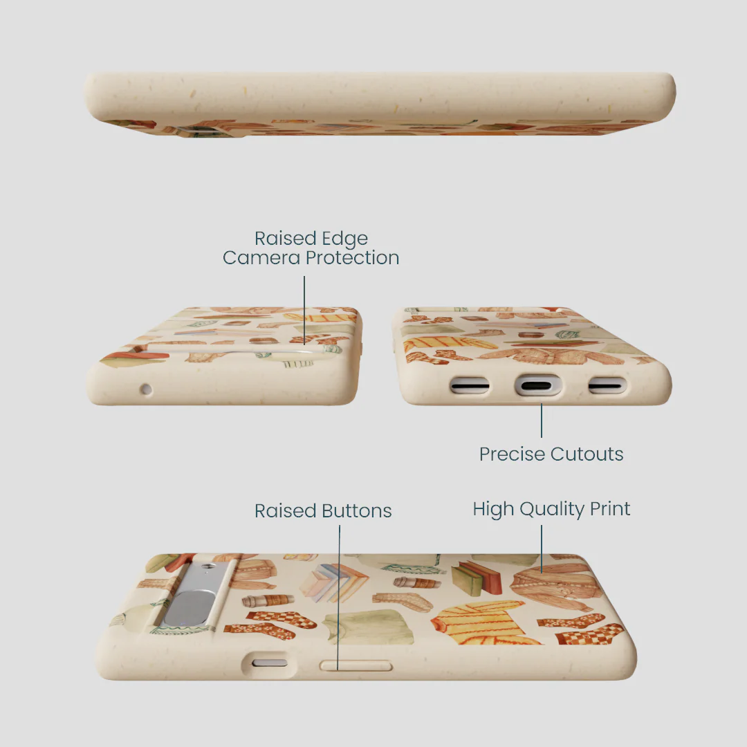 Seashell Cozy Mornings Google Pixel 7 Case - Image 3