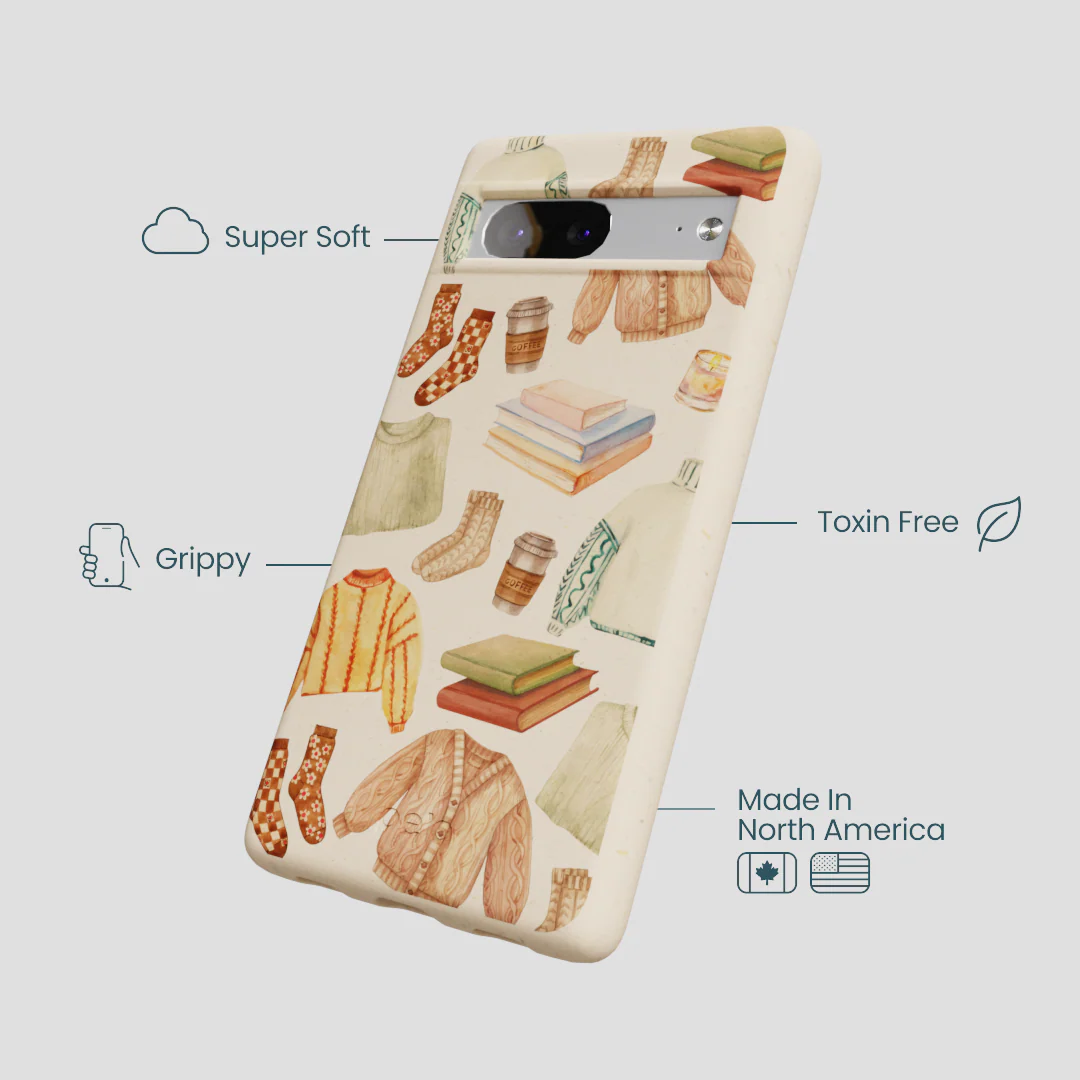 Seashell Cozy Mornings Google Pixel 7 Case - Image 4
