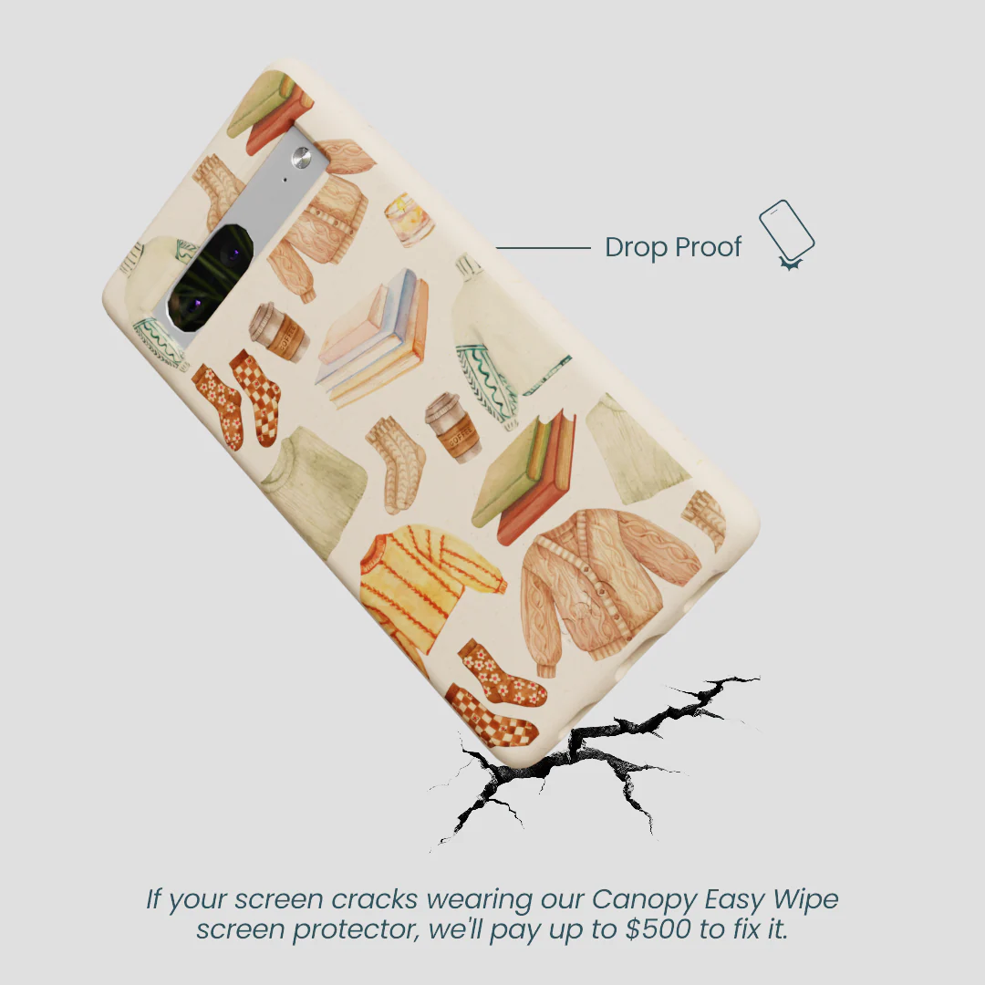 Seashell Cozy Mornings Google Pixel 7 Case - Image 5