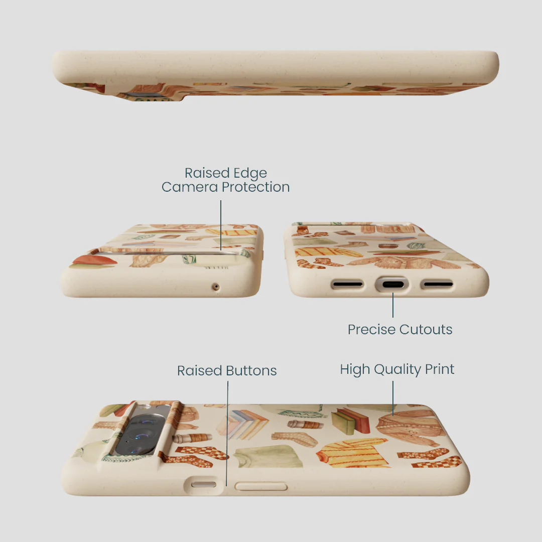 Seashell Cozy Mornings Google Pixel 8 Pro Case - Image 3