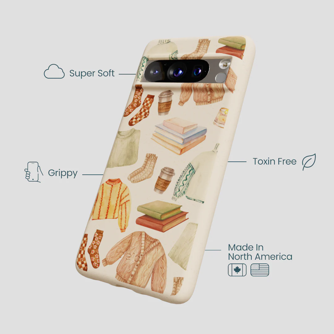 Seashell Cozy Mornings Google Pixel 8 Pro Case - Image 4