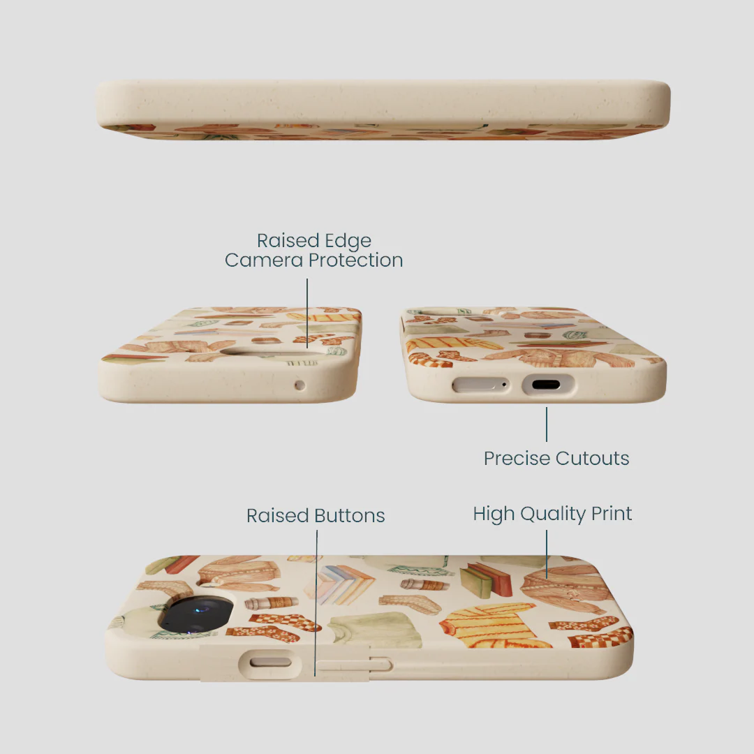 Seashell Cozy Mornings Google Pixel 9a Case - Image 3