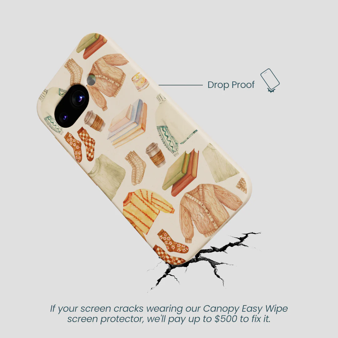 Seashell Cozy Mornings Google Pixel 9a Case - Image 5