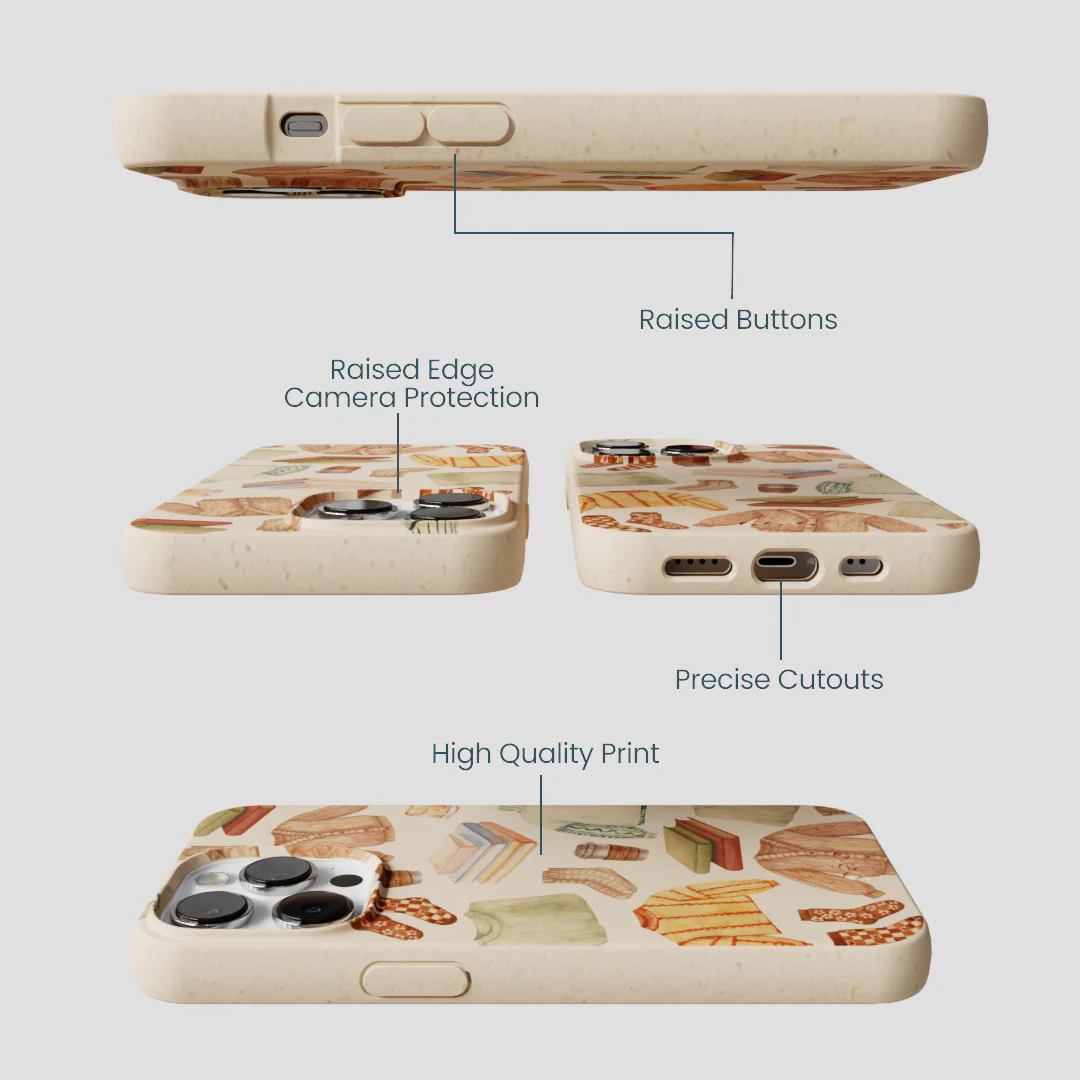 Seashell Cozy Mornings iPhone 13 Pro Max Case - Image 3