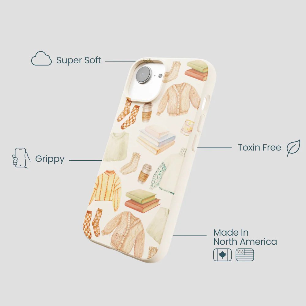 Seashell Cozy Mornings iPhone 16e/17e Case - Image 4