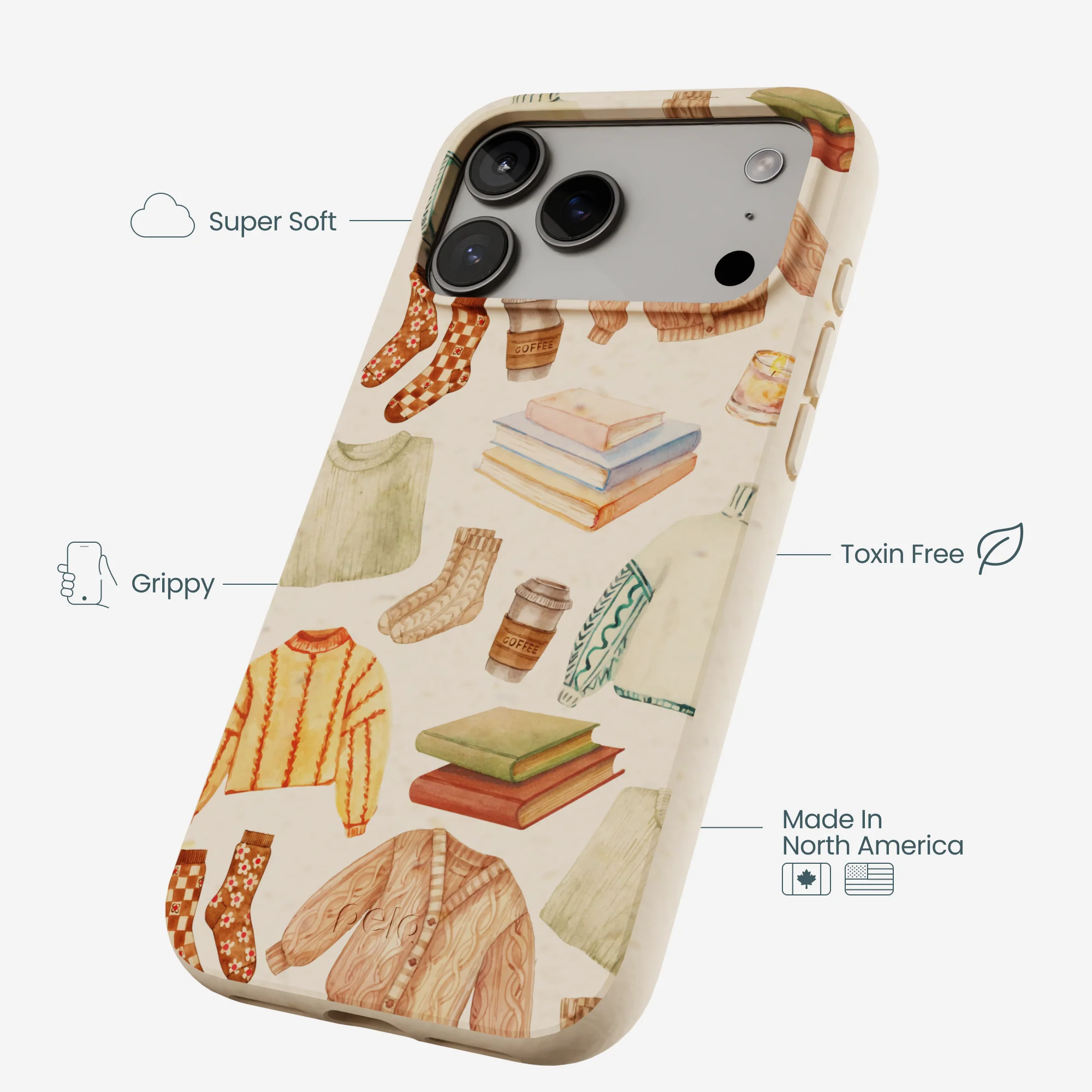 Seashell Cozy Mornings iPhone 17 Pro Max Case - Image 4