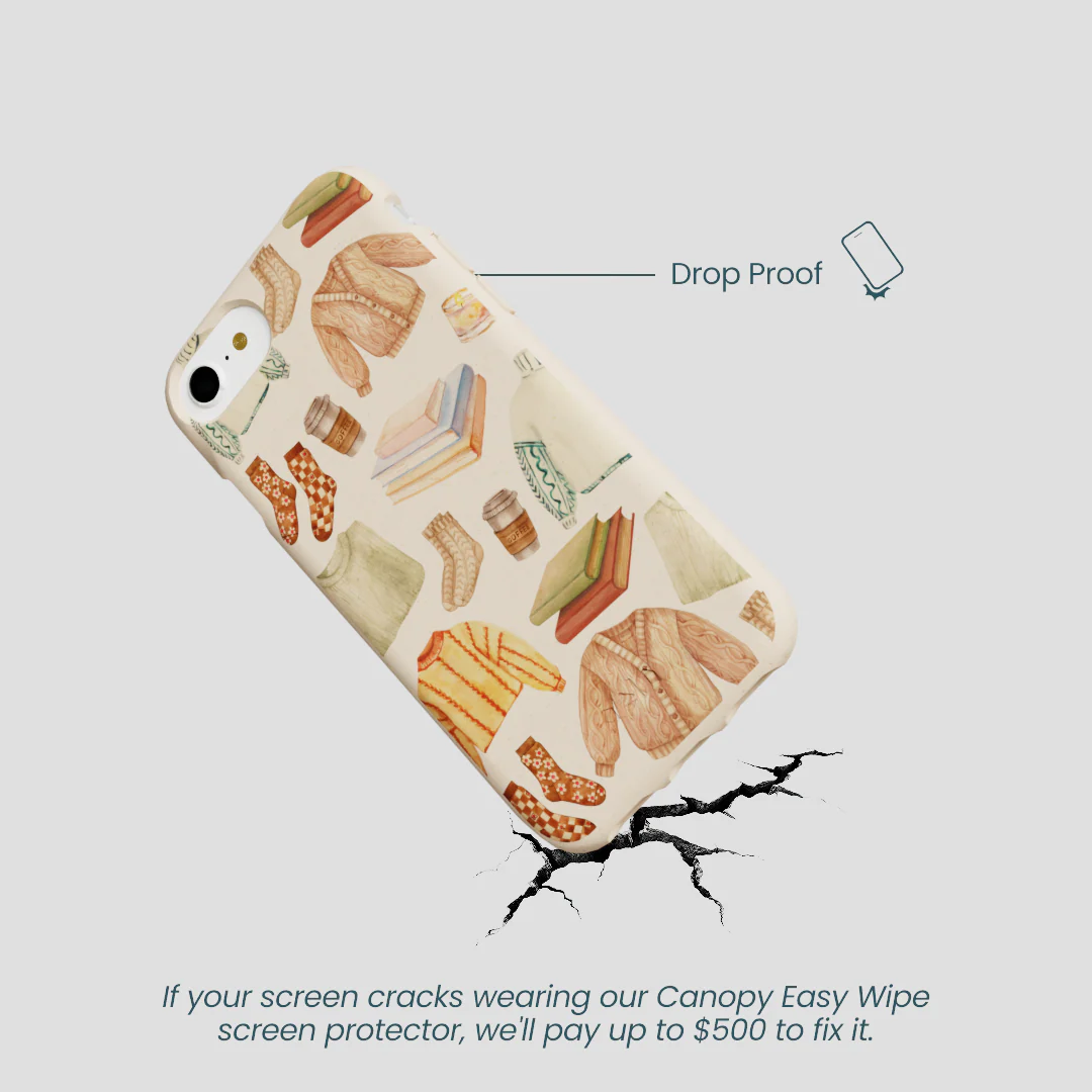 Seashell Cozy Mornings iPhone 6/6s/7/8/SE Case - Image 5