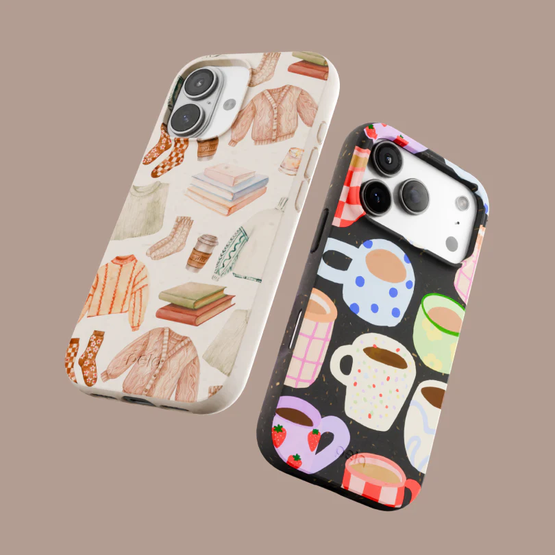 Seashell Cozy Mornings iPhone XR Case - Image 11