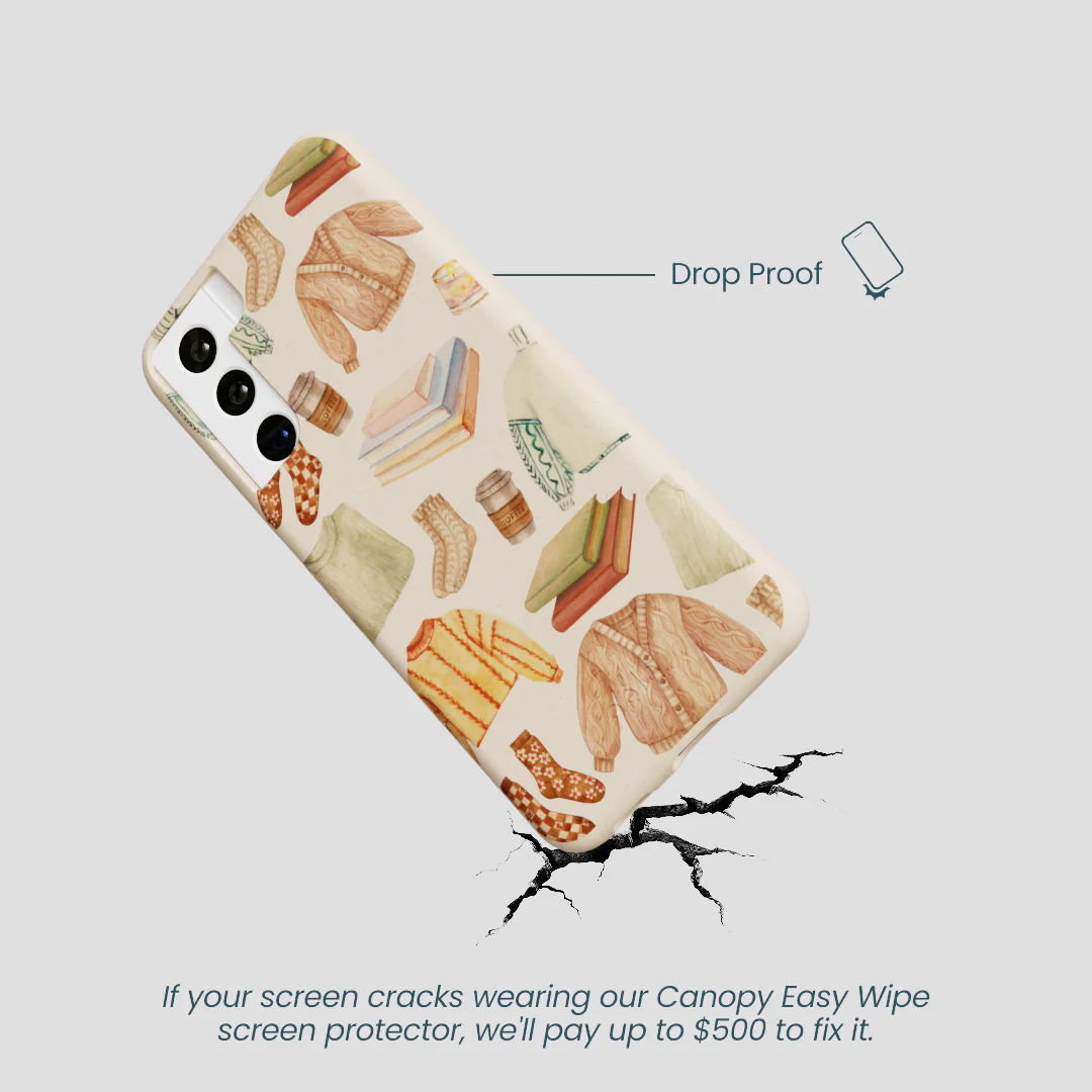 Seashell Cozy Mornings Samsung Galaxy S21 Case - Image 5