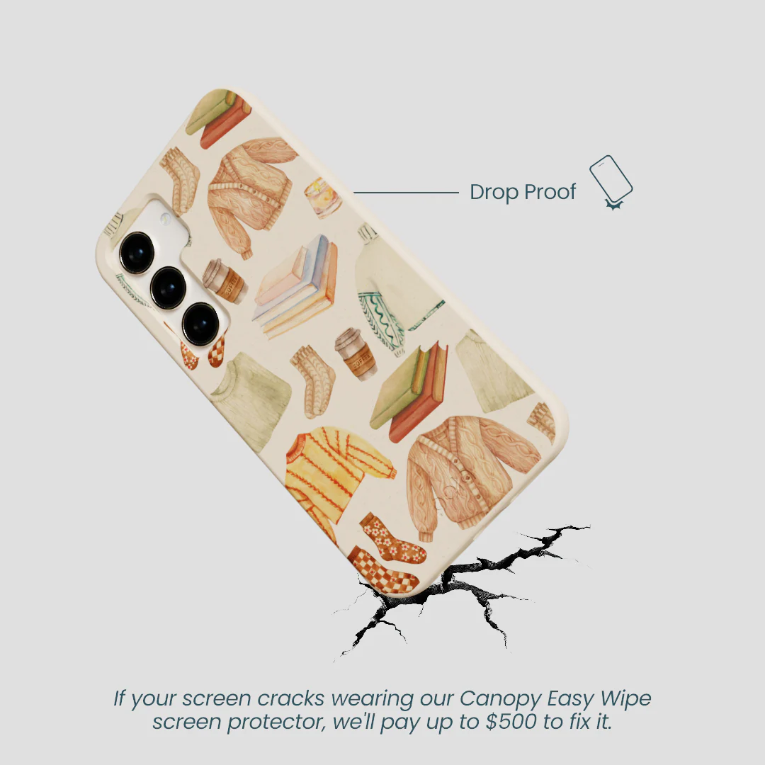Seashell Cozy Mornings Samsung Galaxy S24 Case - Image 5