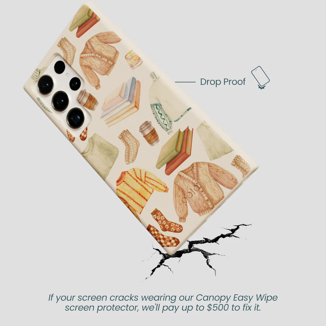Seashell Cozy Mornings Samsung Galaxy S24 Ultra Case - Image 5