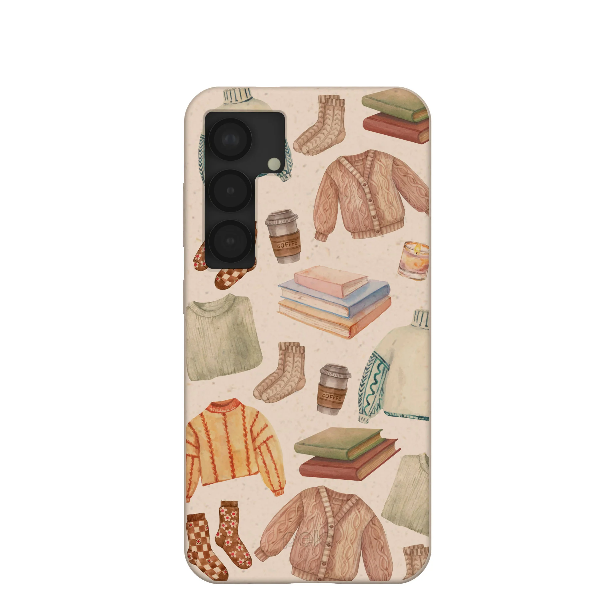 Seashell Cozy Mornings Samsung Galaxy S25 Case