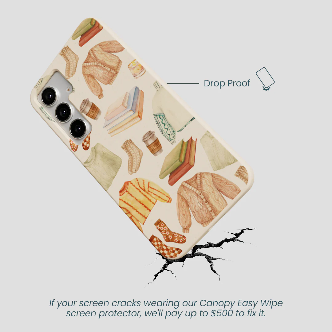Seashell Cozy Mornings Samsung Galaxy S25+(Plus) Case - Image 5