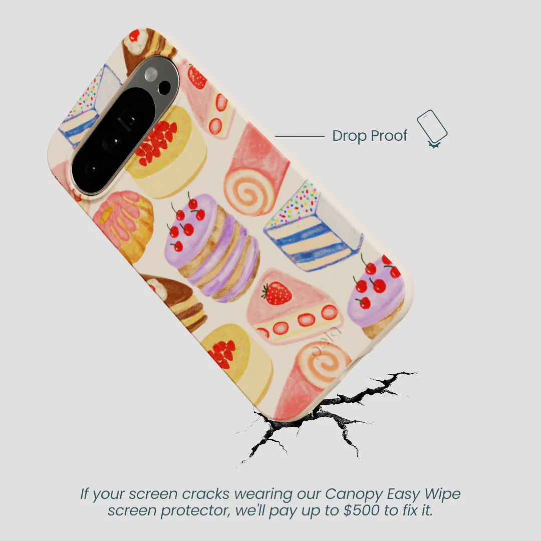 Seashell Crayon Pastries Google Pixel 10 Pro XL Case - Image 5