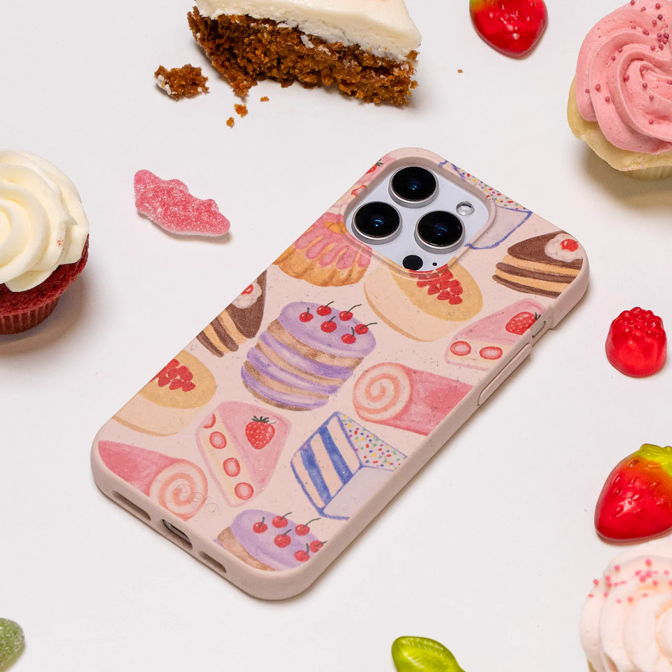 Seashell Crayon Pastries Google Pixel 10a Case - Image 2