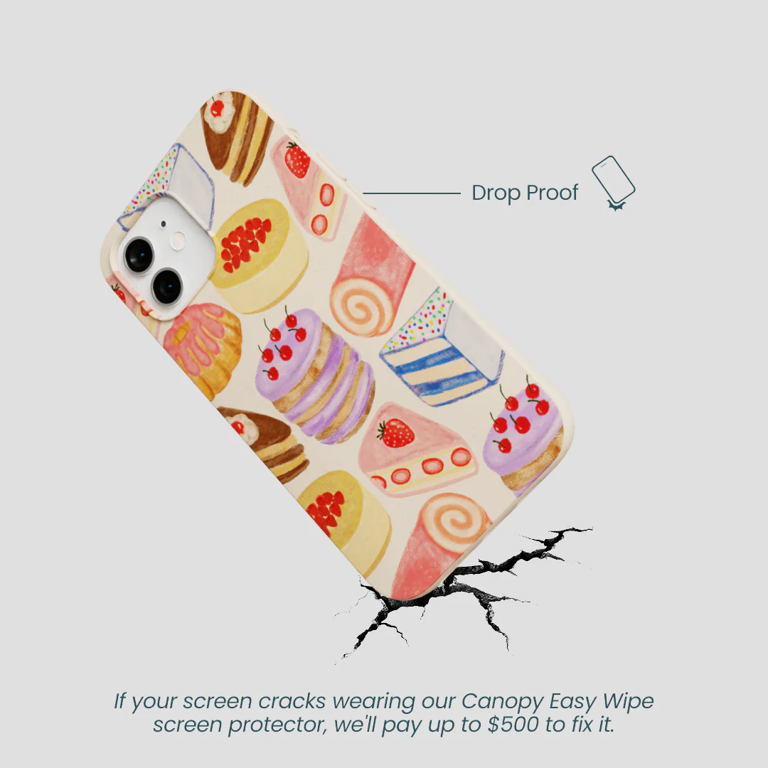 Seashell Crayon Pastries iPhone 12/ iPhone 12 Pro Case - Image 5