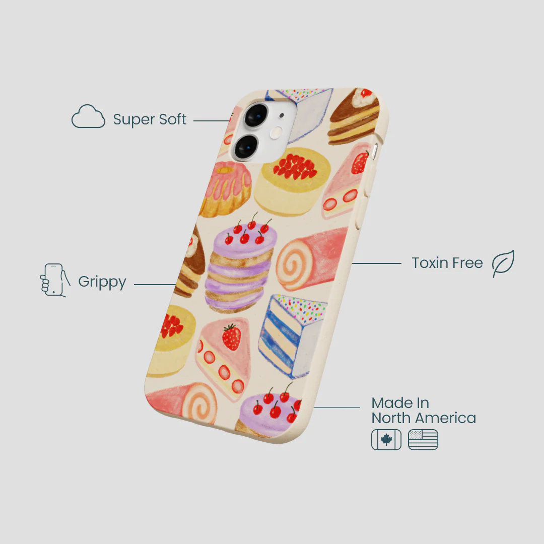 Seashell Crayon Pastries iPhone 12 Mini Case - Image 4