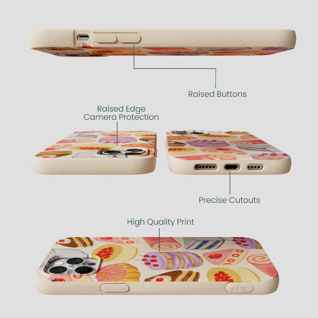 Seashell Crayon Pastries iPhone 12 Pro Max Case - Image 3