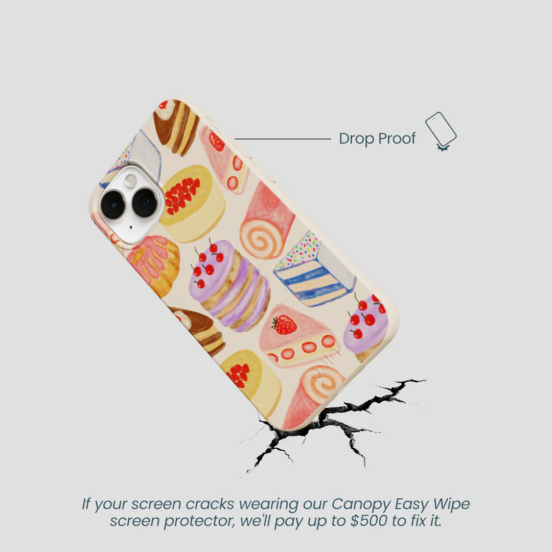 Seashell Crayon Pastries iPhone 13 Mini Case - Image 5