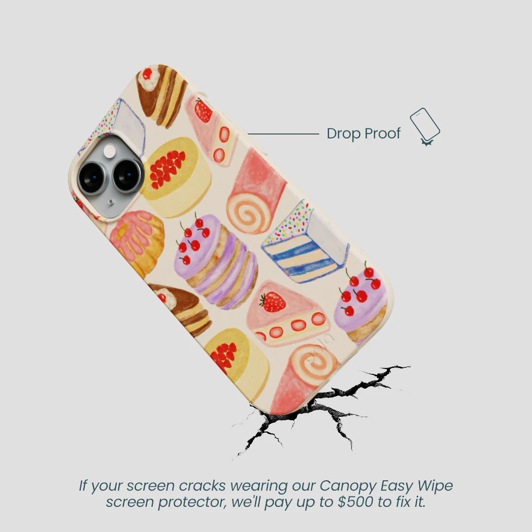 Seashell Crayon Pastries iPhone 14 Case - Image 5