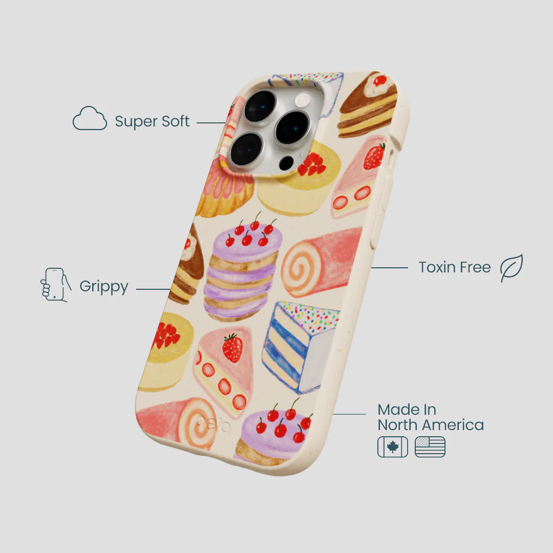 Seashell Crayon Pastries iPhone 15 Pro Case - Image 4