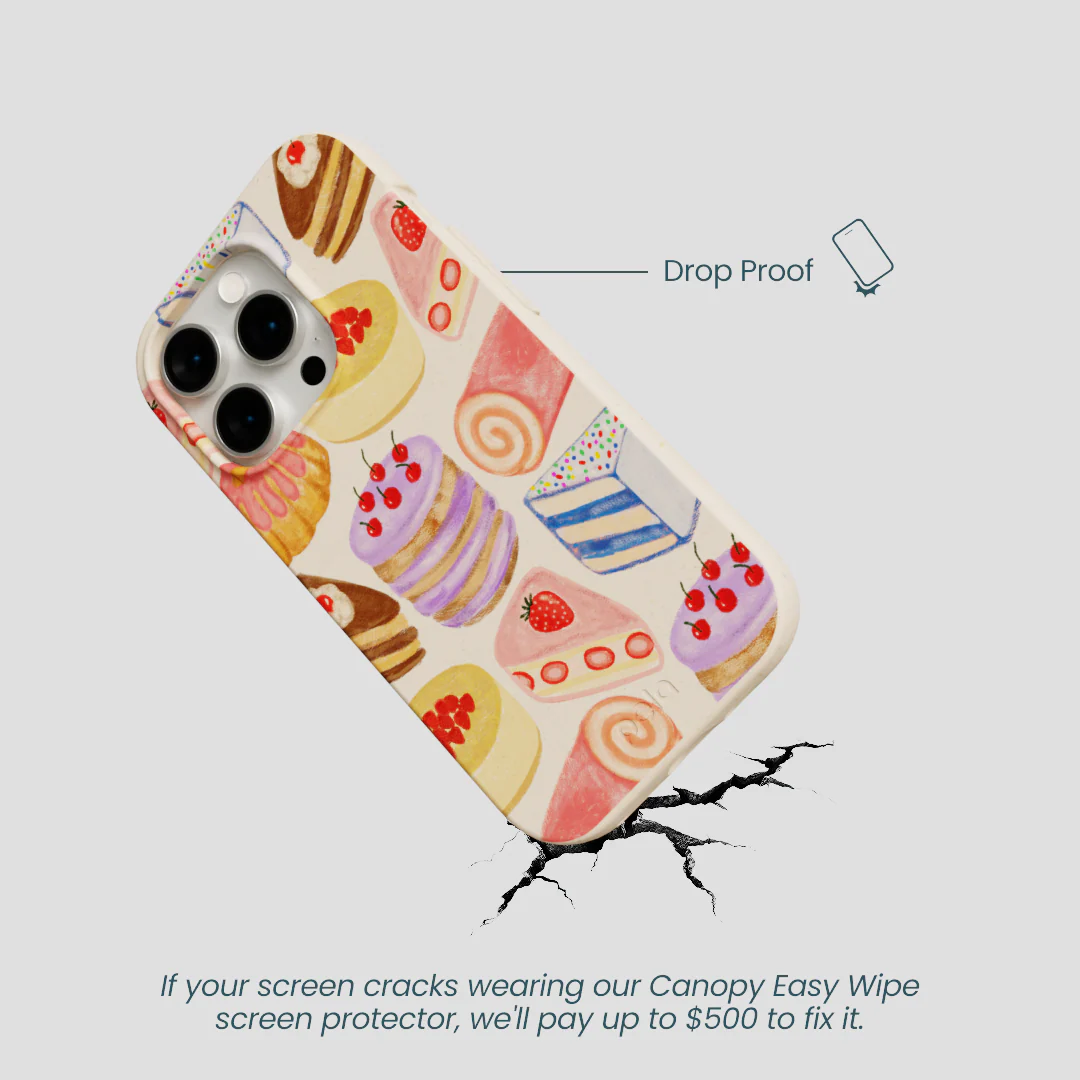 Seashell Crayon Pastries iPhone 15 Pro Case - Image 5