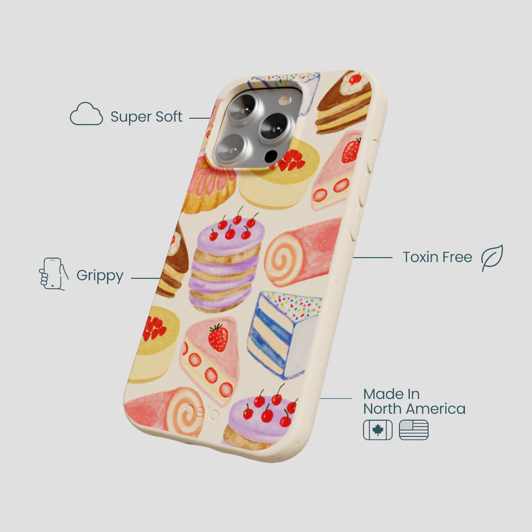 Seashell Crayon Pastries iPhone 16 Pro Case - Image 4