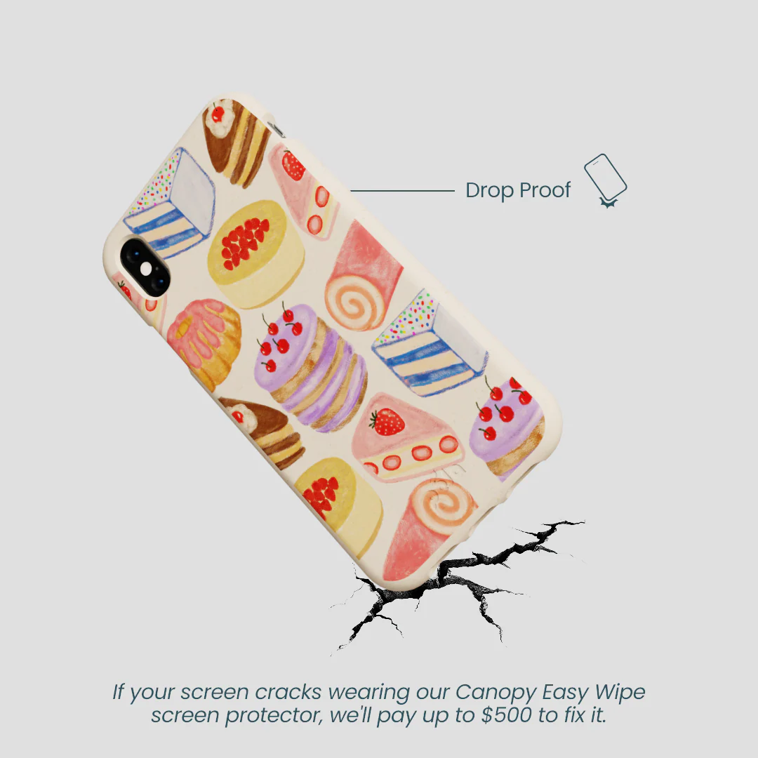 Seashell Crayon Pastries iPhone XR Case - Image 5