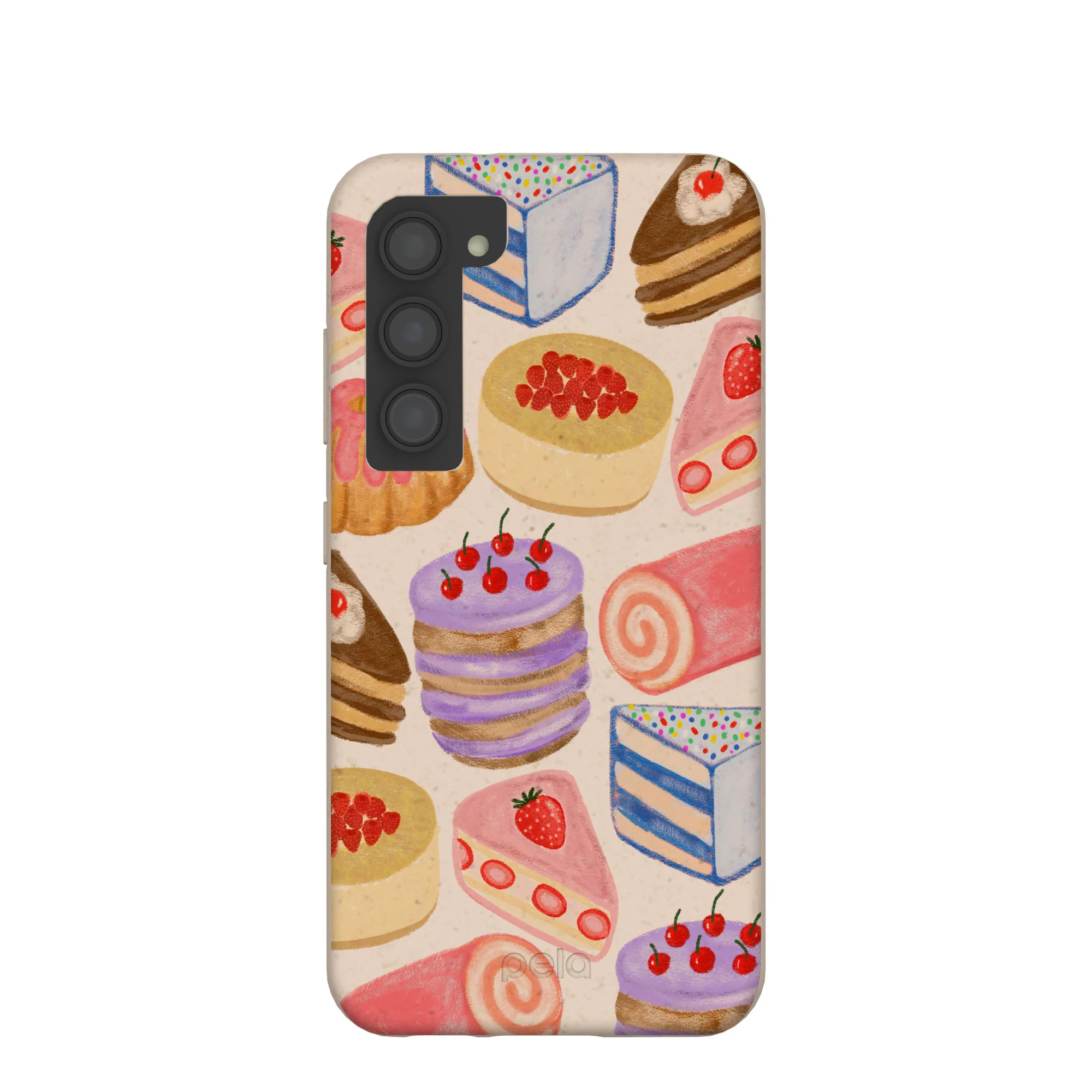 Seashell Crayon Pastries Samsung Galaxy S23 Case