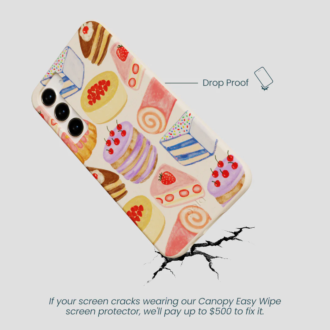 Seashell Crayon Pastries Samsung Galaxy S23+(Plus) Case - Image 5
