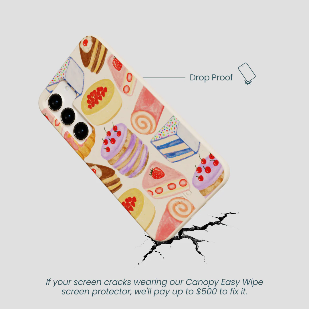 Seashell Crayon Pastries Samsung Galaxy S24 Case - Image 5