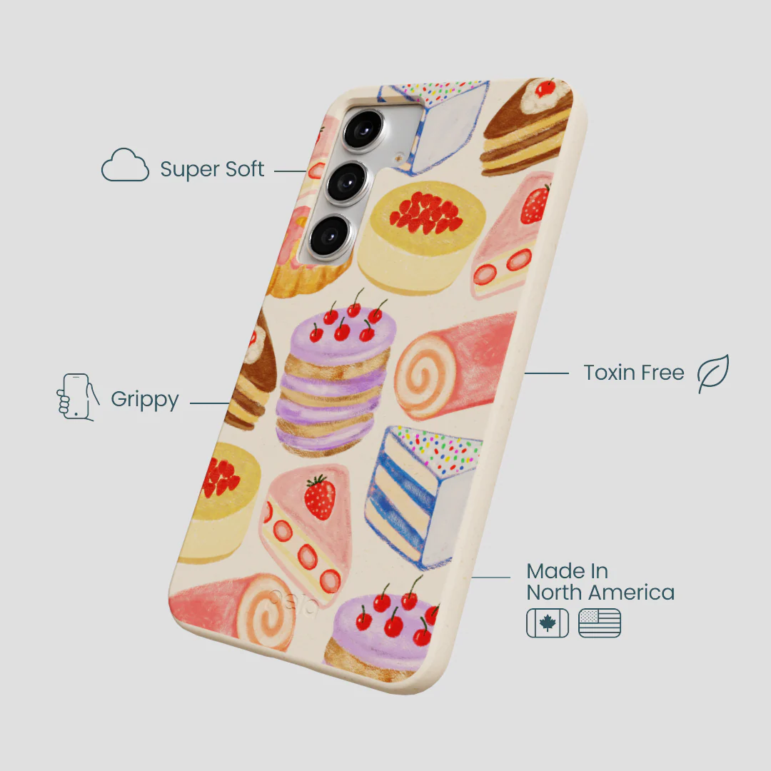 Seashell Crayon Pastries Samsung Galaxy S25+(Plus) Case - Image 4