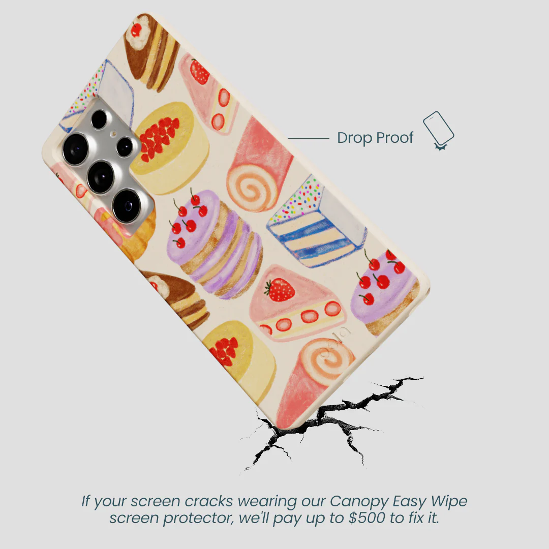 Seashell Crayon Pastries Samsung Galaxy S25 Ultra Case - Image 5