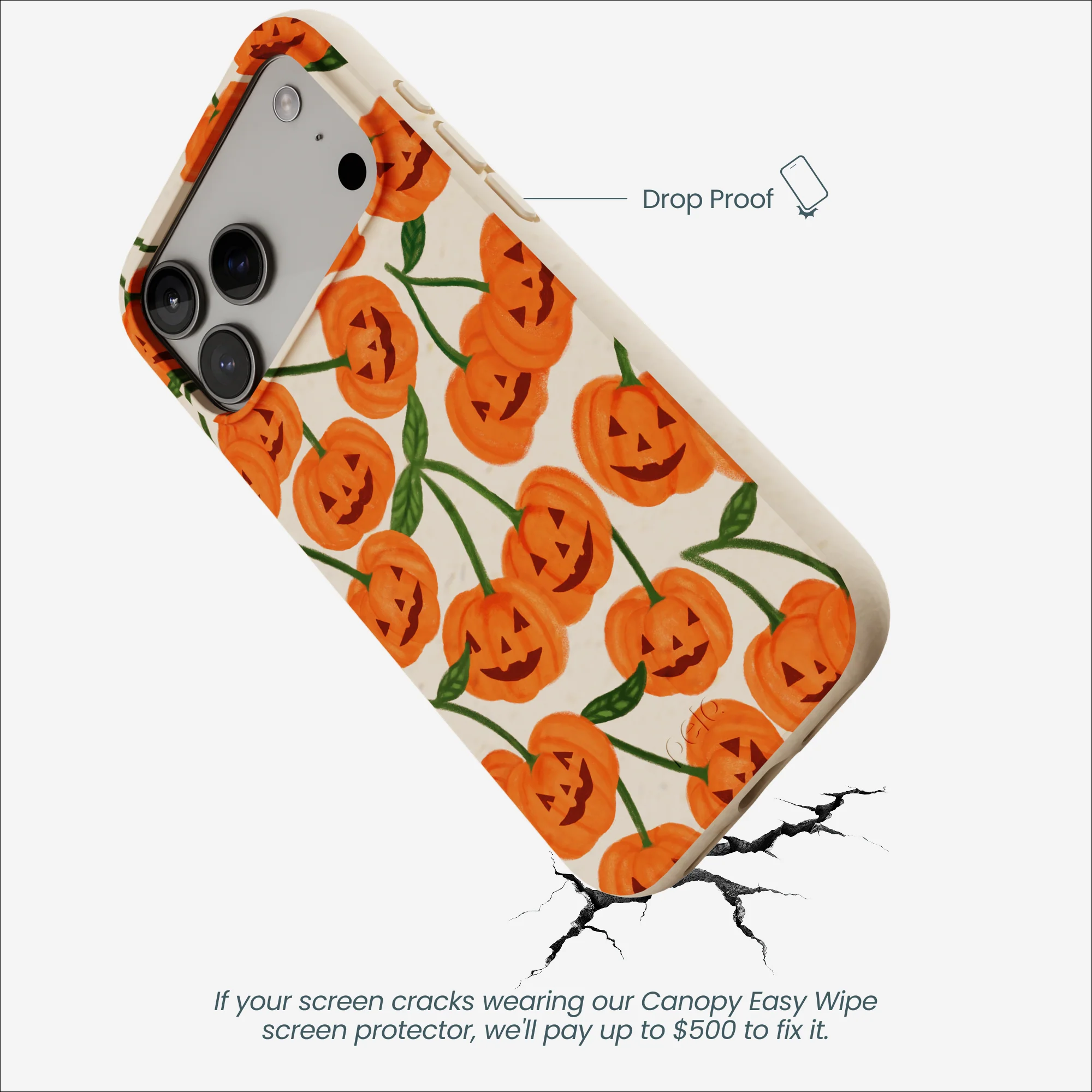 Seashell Creepy Crop iPhone 17 Pro Max Case - Image 5