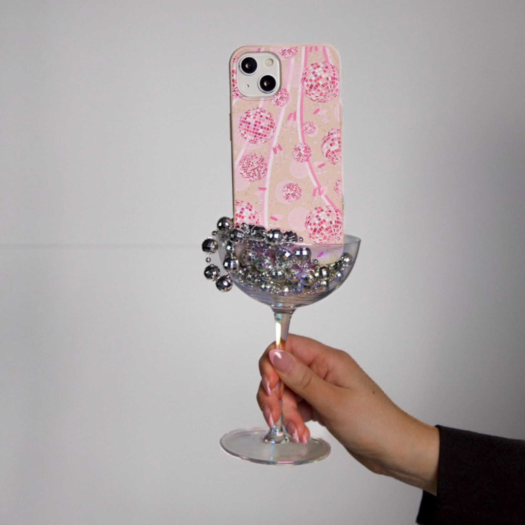 Seashell Dancing Lights Google Pixel 9a Case - Image 2