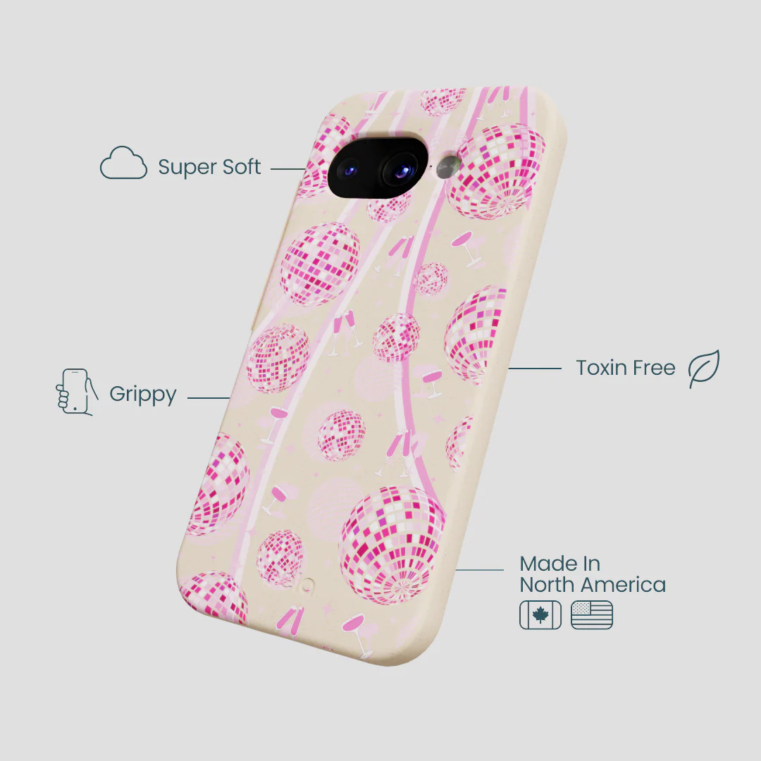 Seashell Dancing Lights Google Pixel 9a Case - Image 4