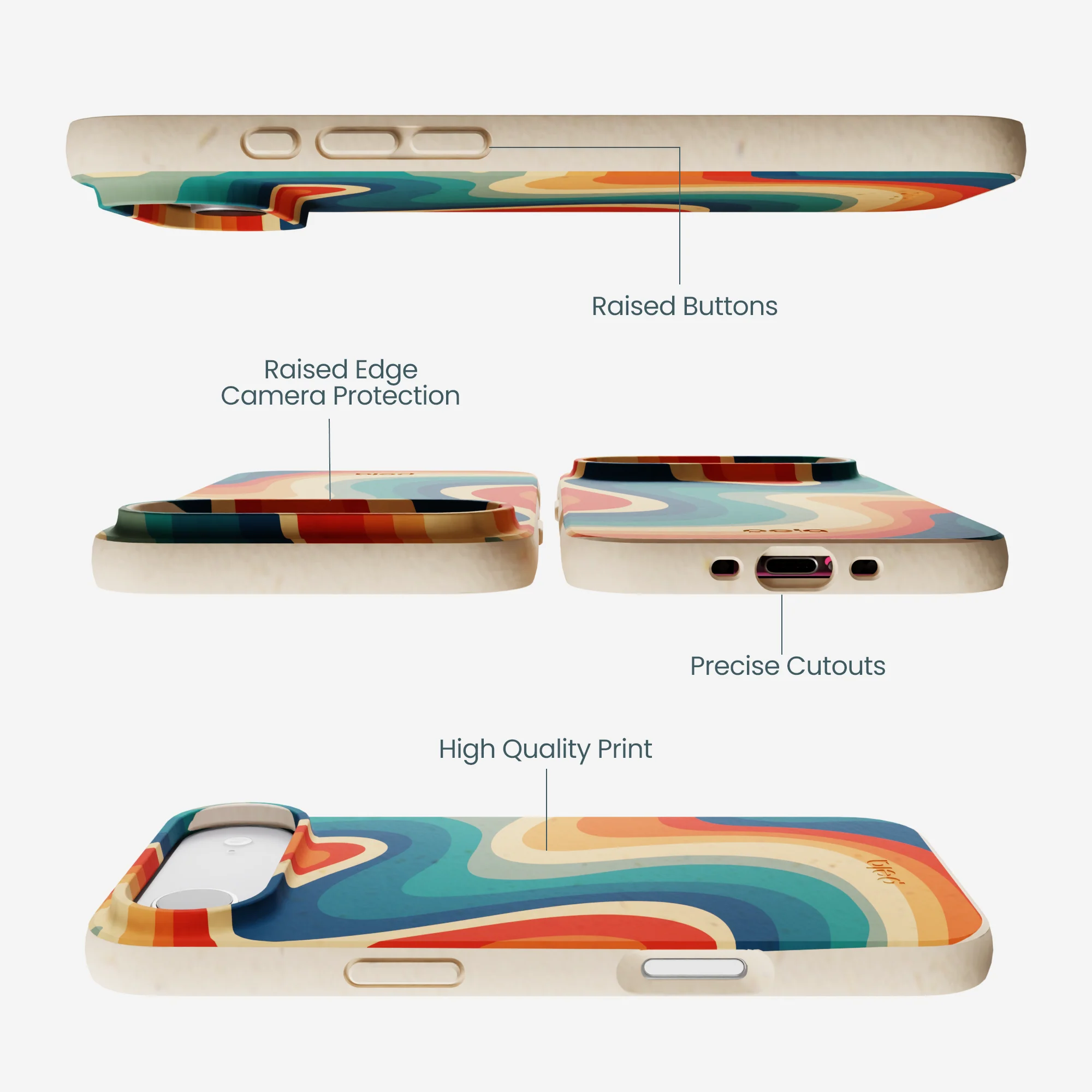 Seashell Disco iPhone Air Case - Image 3